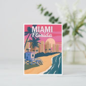  Miami Florida Verenigde Staten van Amerika Briefkaart (Staand voorkant)