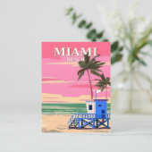  Miami Florida Verenigde Staten van Amerika Briefkaart (Staand voorkant)