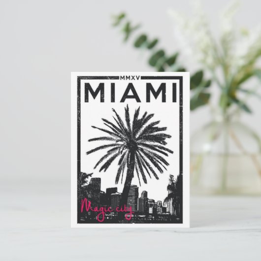  Miami Florida Verenigde Staten van Amerika Briefkaart (Staand voorkant)