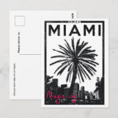  Miami Florida Verenigde Staten van Amerika Briefkaart (Voorkant / Achterkant)