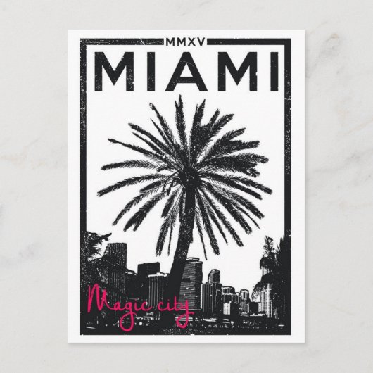  Miami Florida Verenigde Staten van Amerika Briefkaart (Voorkant)