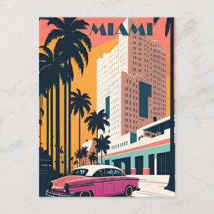  Miami Florida Verenigde Staten van Amerika Briefkaart