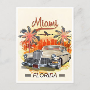  Miami Florida Verenigde Staten van Amerika Briefkaart