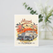  Miami Florida Verenigde Staten van Amerika Briefkaart (Staand voorkant)