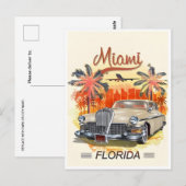  Miami Florida Verenigde Staten van Amerika Briefkaart (Voorkant / Achterkant)
