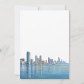 Miami Florida Viering Van Het Leven Funeral Herden Kaart (Achterkant)