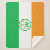 Miami (Florida) vlag Sherpa Deken (Voorkant)