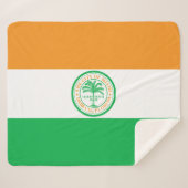 Miami (Florida) vlag Sherpa Deken (Voorkant (horizontaal))