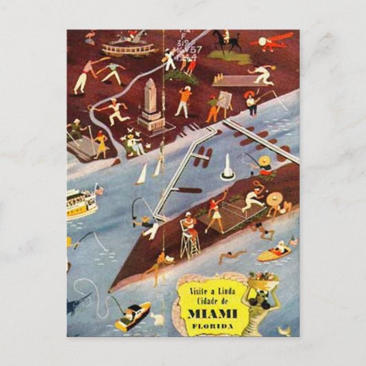 Miami, Florida, VS - Briefkaart (Voorkant)