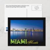 Miami, Florida, VS Briefkaart (Voorkant / Achterkant)