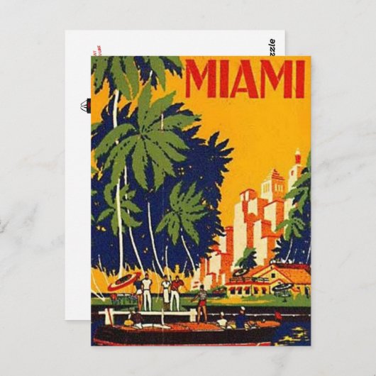 Miami, Florida, VS - Briefkaart (Voorkant / Achterkant)