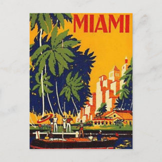 Miami, Florida, VS - Briefkaart