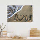 Miami, Florida, VS. Ik hou van je Poster (Keuken)