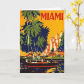  Miami, Florida, VS - Kaart (Gele Bloem)