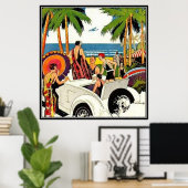  Miami, Florida, VS - Poster (Thuiskantoor)