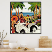  Miami, Florida, VS - Poster (Keuken)
