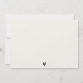 Miami Florida Waterverf Palm Landscape Wedding Kaart (Achterkant)