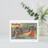 Miami, FloridaLarge Letter ScenesMiami, FL 2 Briefkaart (Staand voorkant)