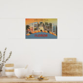 Miami, FloridaLarge Letter ScenesMiami, FL 2 Poster (Keuken)