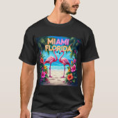 MIAMI FLORIDE T-SHIRT (Voorkant)