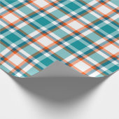 Miami Football Pset Wrapping Paper Cadeaupapier (Hoek)