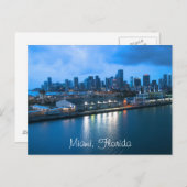 Miami-foto aanpassen briefkaart (Voorkant / Achterkant)