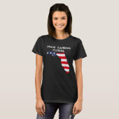 Miami Gardens Florida USA T-shirt (Voorkant volledig)