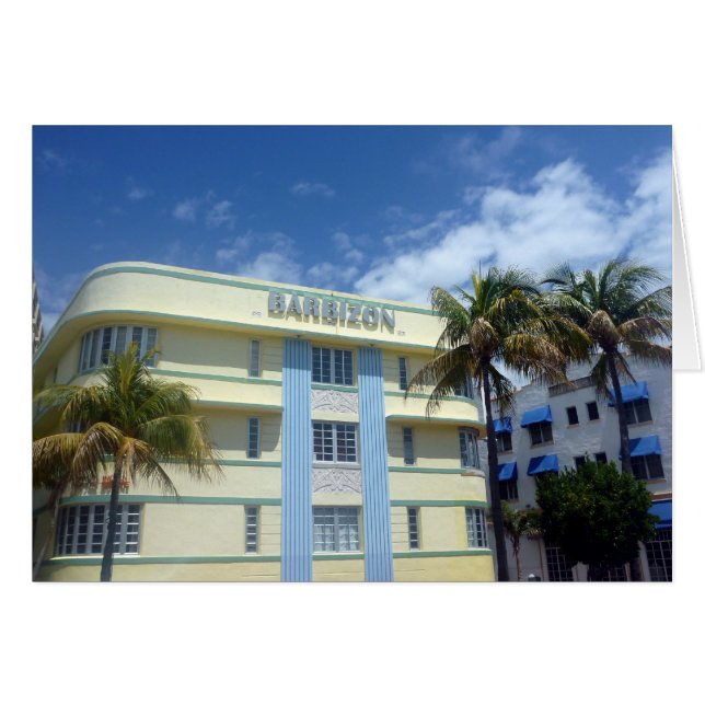 miami gele deco (Voorkant Horizontaal)