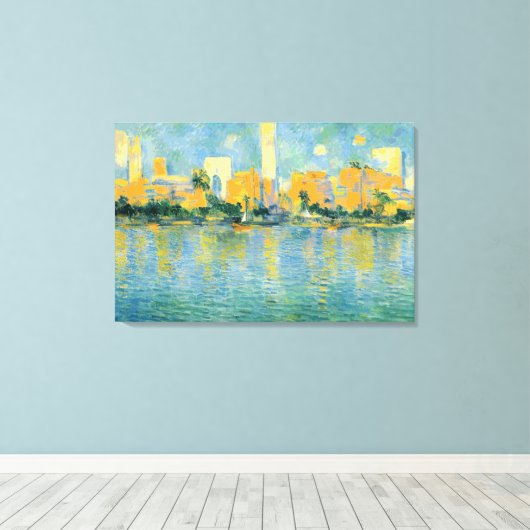 MIAMI - Gewikkeld Canvas (Insitu (Houten vloer))
