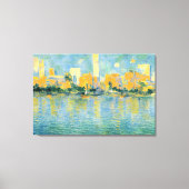 MIAMI - Gewikkeld Canvas Afdruk (Voorkant)