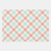Miami Gingham Inpakpapier Vel (Voorkant)