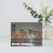 Miami Glimmer Briefkaart (Staand voorkant)