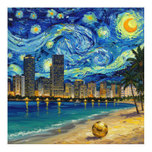 Miami Golden Shore Voetbal Elegant en Olie Fijne K