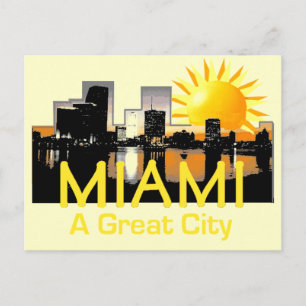 MIAMI Great City Briefkaart