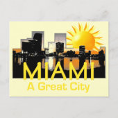 MIAMI Great City Briefkaart (Voorkant)