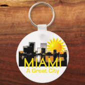 MIAMI Great City Sleutelhanger (Voorkant)