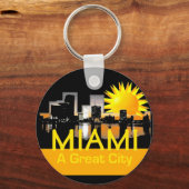 MIAMI Great City Sleutelhanger (Voorkant)