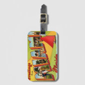 Miami Greeting Bagagelabel (Voorkant (verticaal))