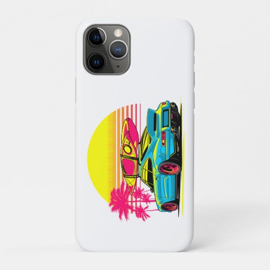 MIAMI GT SUMMER VIBES Case-Mate iPhone CASE (Achterkant)