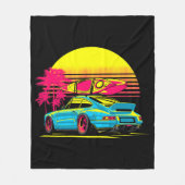 MIAMI GT SUMMER VIBES FLEECE DEKEN (Voorkant)