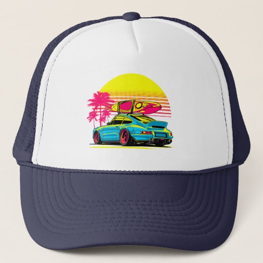 MIAMI GT SUMMER VIBES TRUCKER PET (Voorkant)
