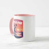 Miami: hermoskeeën, noches electricas mok (Voorkant links)