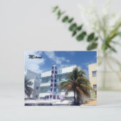 miami historisch briefkaart (Staand voorkant)