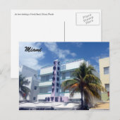 miami historisch briefkaart (Voorkant / Achterkant)