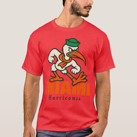 Miami Hurricanes funny T-shirt (Voorkant)