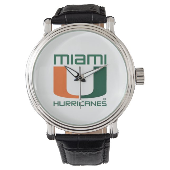 Miami Hurricanes Horloge (Voorkant)