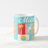 Miami Icons Souvenir USA Mok Amerikaanse Staten (Voorkant rechts)