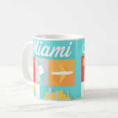 Miami Icons Souvenir USA Mok Amerikaanse Staten (Voorkant links)