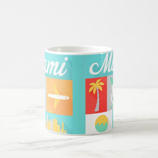 Miami Icons Souvenir USA Mok Amerikaanse Staten (Center)