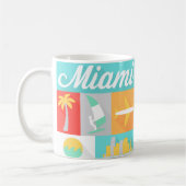 Miami Icons Souvenir USA Mok Amerikaanse Staten (Links)